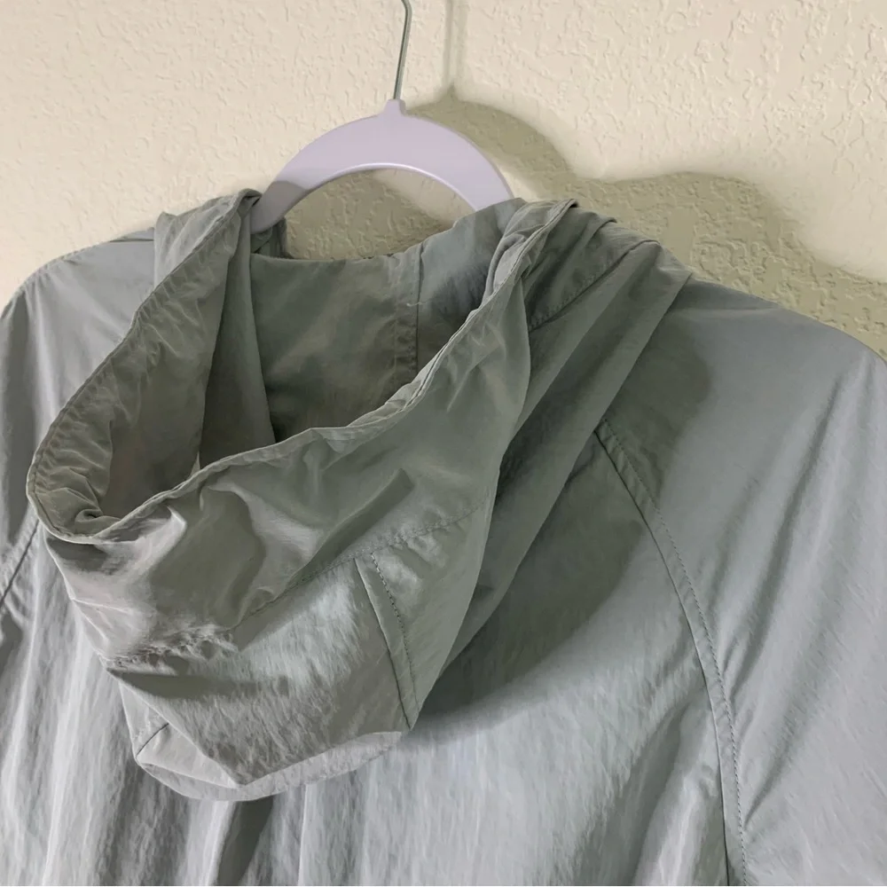 Lululemon womens gray pack & glyde full zip hooded jacket 4